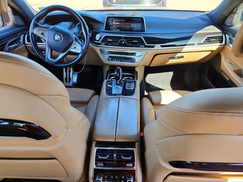 2016 Bmw 750 მანქანა იყიდება აუქციონზე, vin: WBA7F2C5XGG418306, აუქციონის ნომერი: 46889186