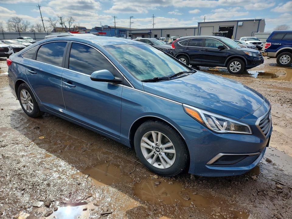 Продажа на аукционе авто 2017 Hyundai Sonata, vin: 5NPE24AF0HH568337, номер лота: 46424266