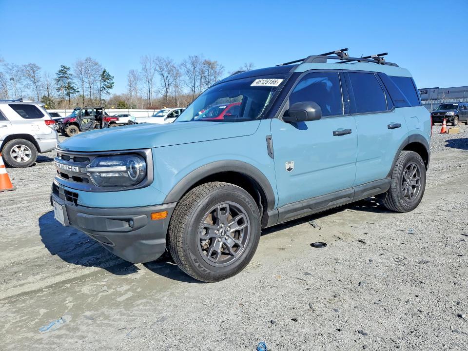 Aukcja sprzedaży 2021 Ford Bronco Sport, vin: 3FMCR9B66MRB33811, numer aukcji: 46126166
