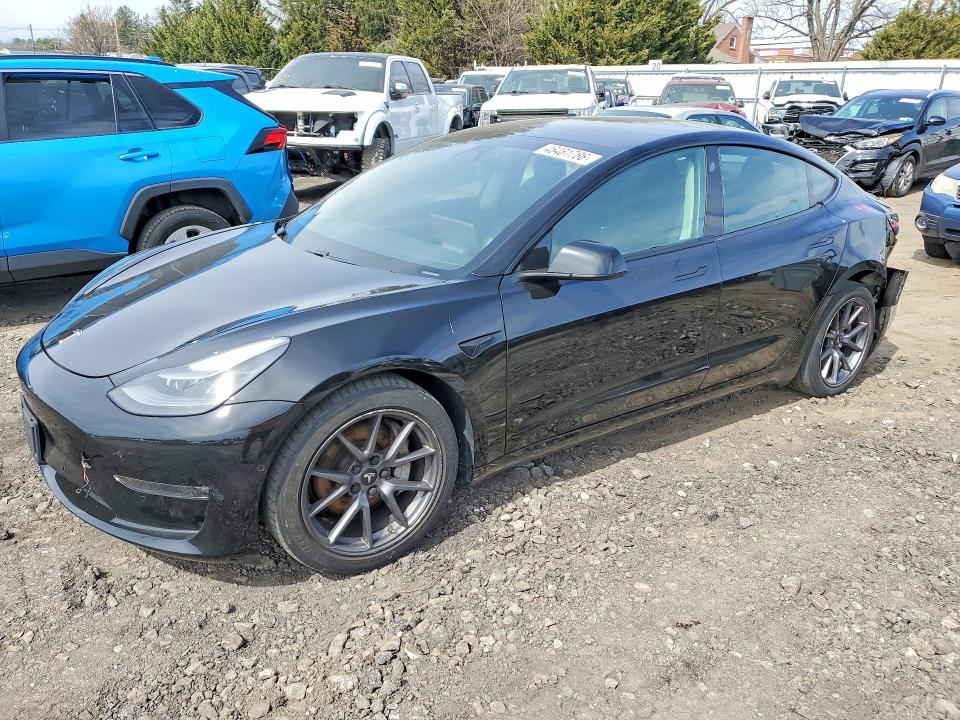 46481786 :رقم المزاد ، 5YJ3E1EB3MF056360 vin ، 2021 Tesla Model 3 مزاد بيع