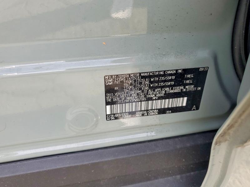 Продажа на аукционе авто 2023 Toyota Rav4, vin: 2T3J1RFV3PW407065, номер лота: 46118666