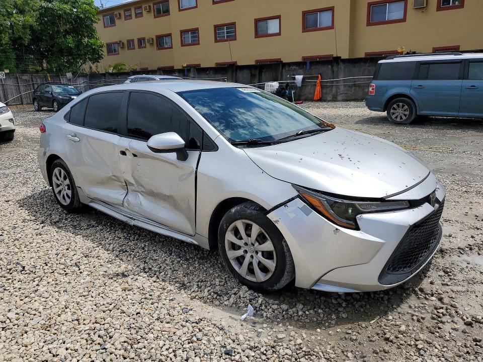 48183836 :رقم المزاد ، JTDEPRAE3LJ041107 vin ، 2020 Toyota Corolla مزاد بيع