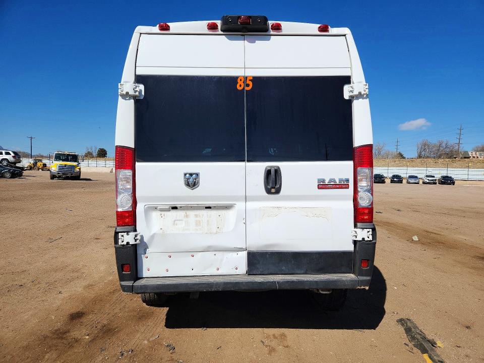 Продажа на аукционе авто 2022 Ram Promaster 2500, vin: 3C6LRVDG4NE133499, номер лота: 45823976