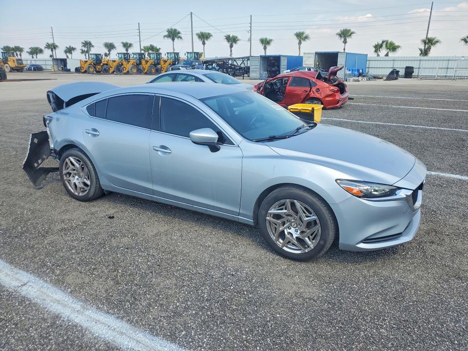 Продажа на аукционе авто 2018 Mazda 6, vin: JM1GL1UM0J1336641, номер лота: 46694506