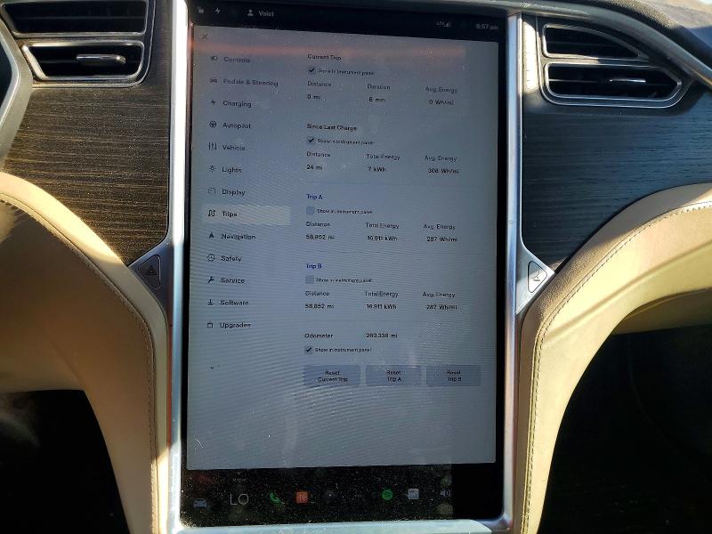 2016 Tesla Model S მანქანა იყიდება აუქციონზე, vin: 5YJSA1E25GF138053, აუქციონის ნომერი: 47825746