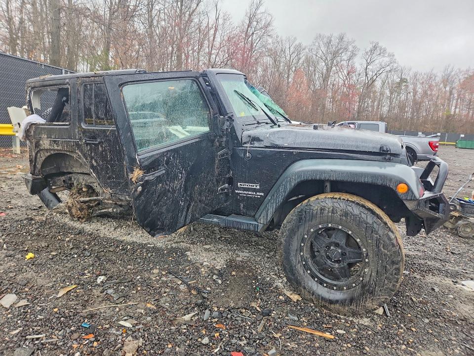 2016 Jeep Wrangler Unlimited მანქანა იყიდება აუქციონზე, vin: 1C4BJWDG5GL260435, აუქციონის ნომერი: 45817616