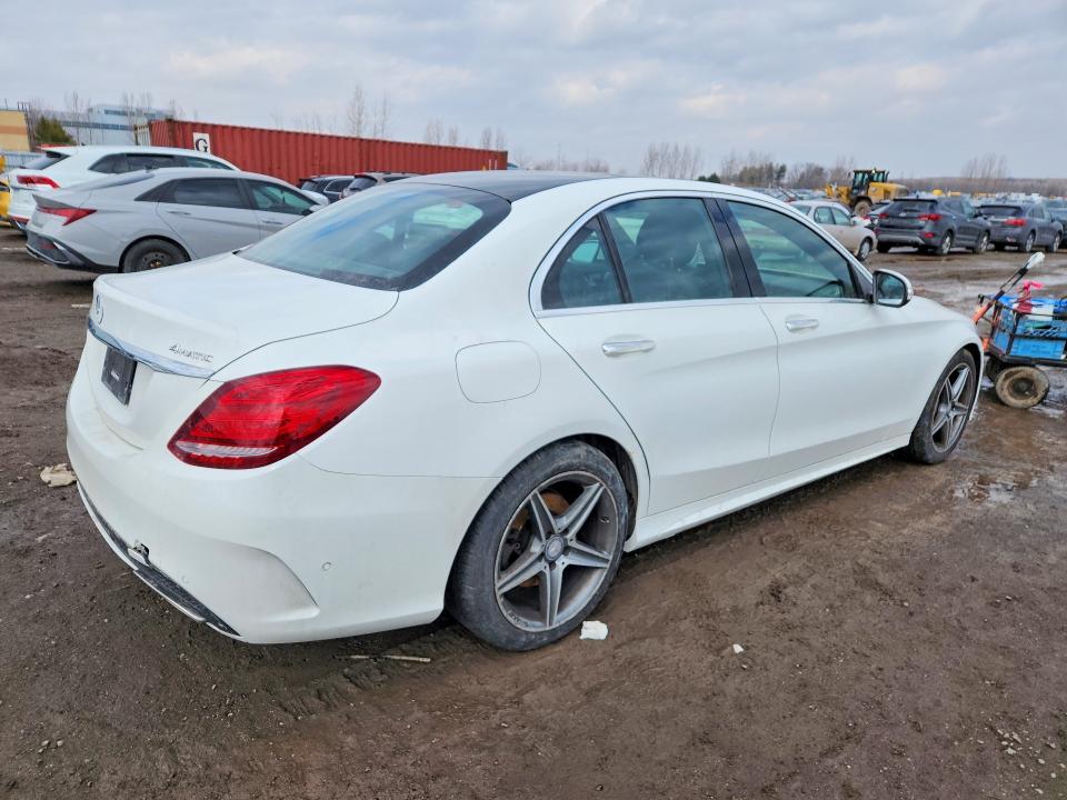 46382596 :رقم المزاد ، 55SWF6GB6FU027442 vin ، 2015 Mercedes-benz C مزاد بيع
