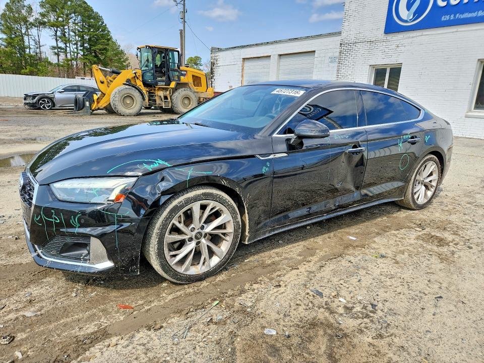 2021 Audi A5 მანქანა იყიდება აუქციონზე, vin: WAUCBCF53MA025709, აუქციონის ნომერი: 45727316