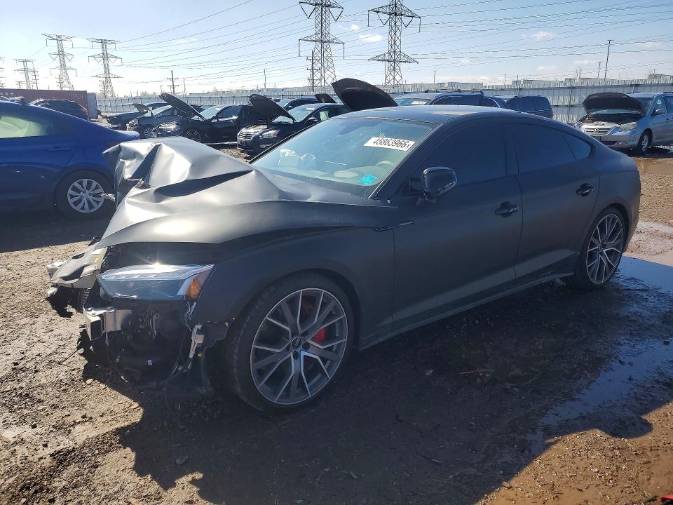 2025 Audi A5 მანქანა იყიდება აუქციონზე, vin: WAUEACF52SA003337, აუქციონის ნომერი: 45863966