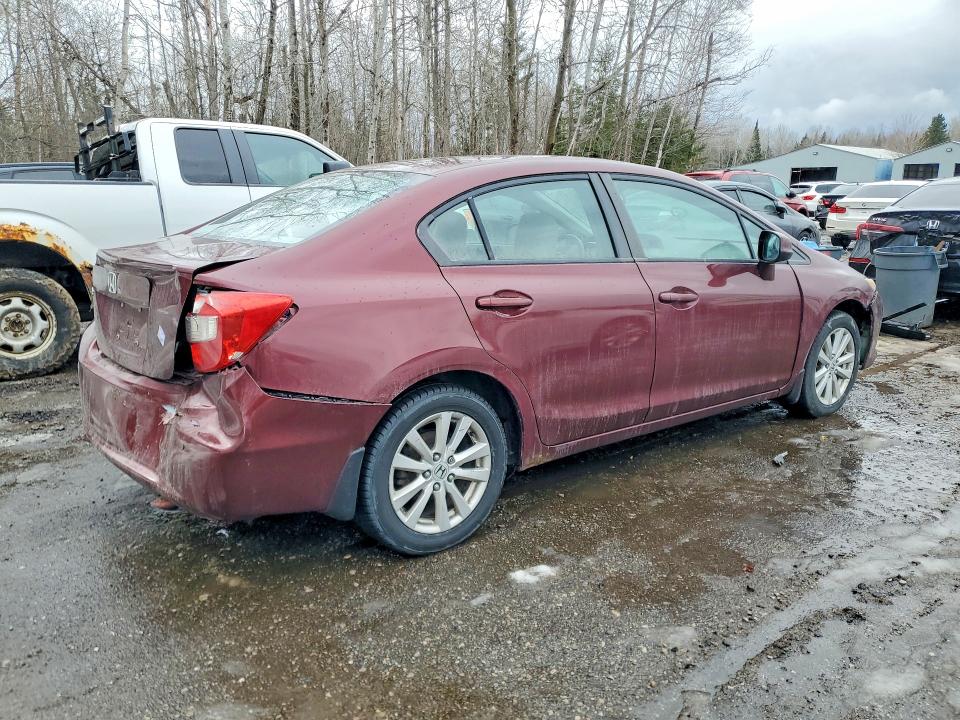 41762046 :رقم المزاد ، 2HGFB2F52CH042349 vin ، 2012 Honda Civic مزاد بيع