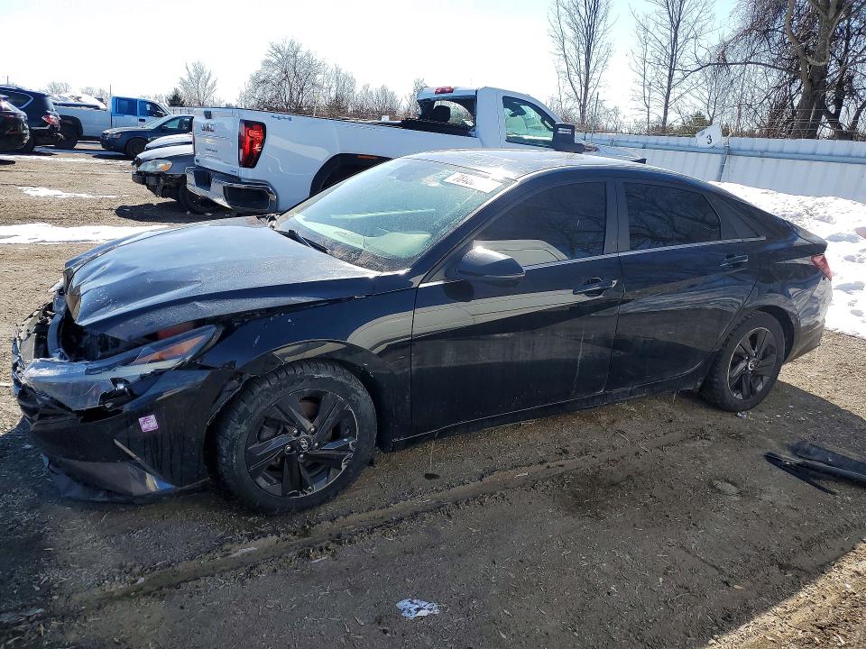 Auction sale of the 2021 Hyundai Elantra, vin: KMHLN4AJ7MU004294, lot number: 78468695