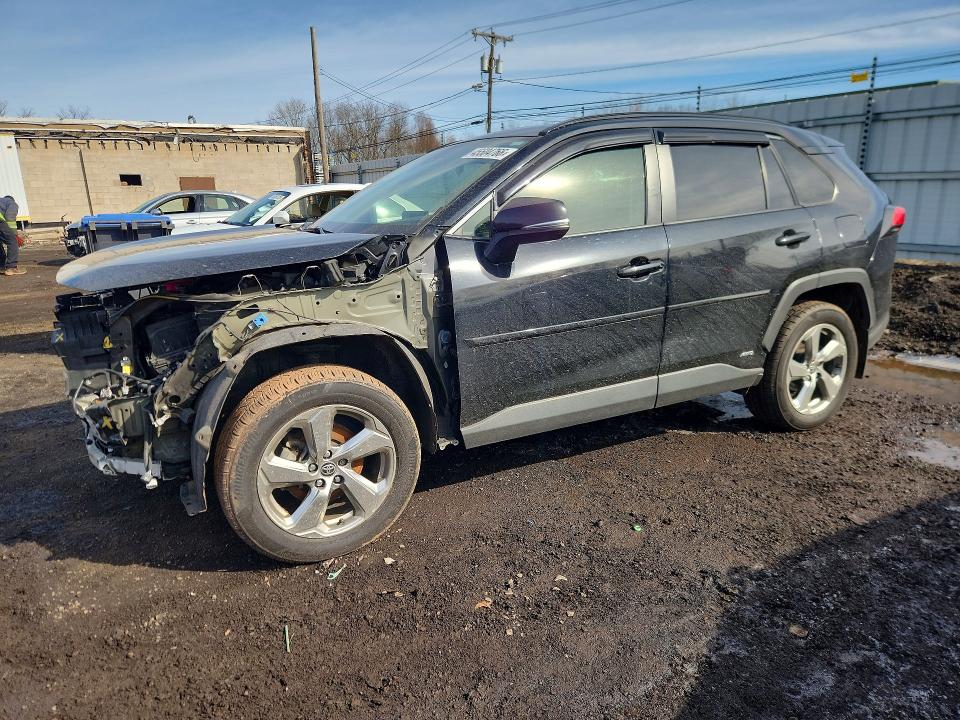 2021 Toyota Rav4 Hybrid მანქანა იყიდება აუქციონზე, vin: JTMB6RFV6MD040757, აუქციონის ნომერი: 45504766
