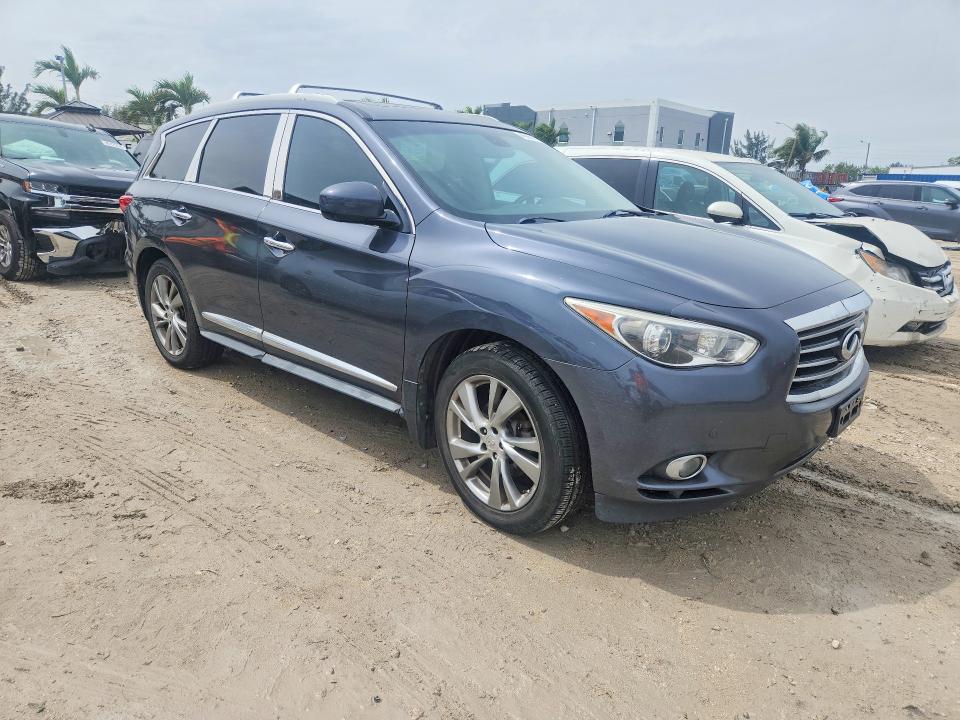 46657776 :رقم المزاد ، 5N1AL0MM8DC346533 vin ، 2013 Infiniti Jx35 مزاد بيع