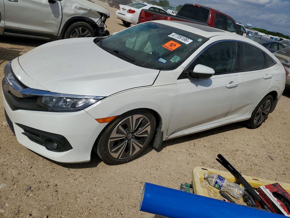 Auction sale of the 2017 Honda Civic, vin: 19XFC1F76HE010059, lot number: 47709186