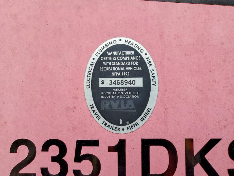 2014 Winnebago 2351dks მანქანა იყიდება აუქციონზე, vin: 54CAG0L24E1R89970, აუქციონის ნომერი: 47234256