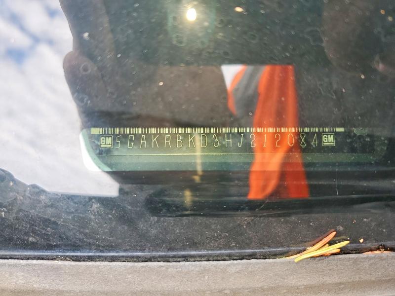 Продаж на аукціоні авто 2017 Buick Enclave, vin: 5GAKRBKD3HJ212084, номер лоту: 47652286
