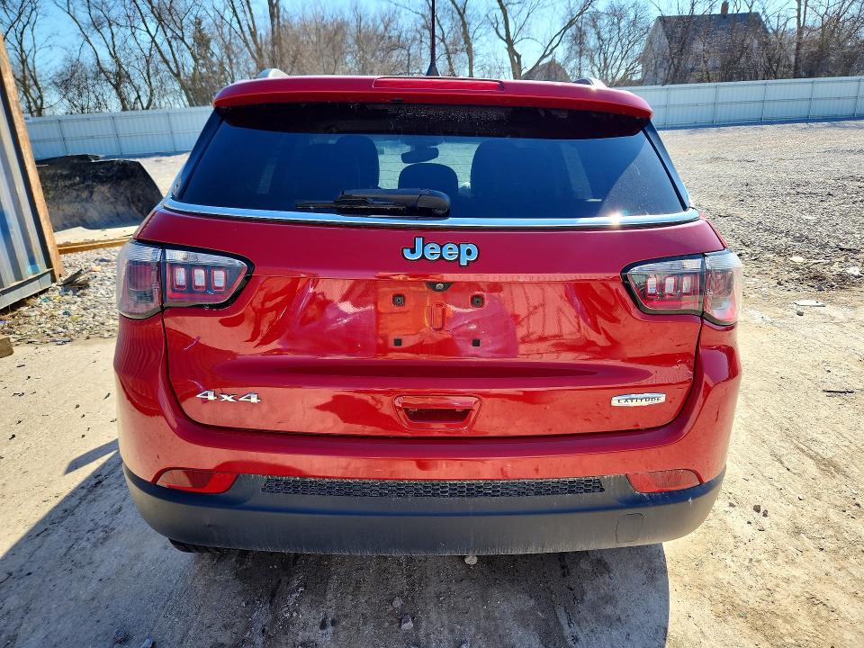 2020 Jeep Compass მანქანა იყიდება აუქციონზე, vin: 3C4NJDBB7LT145486, აუქციონის ნომერი: 45609296
