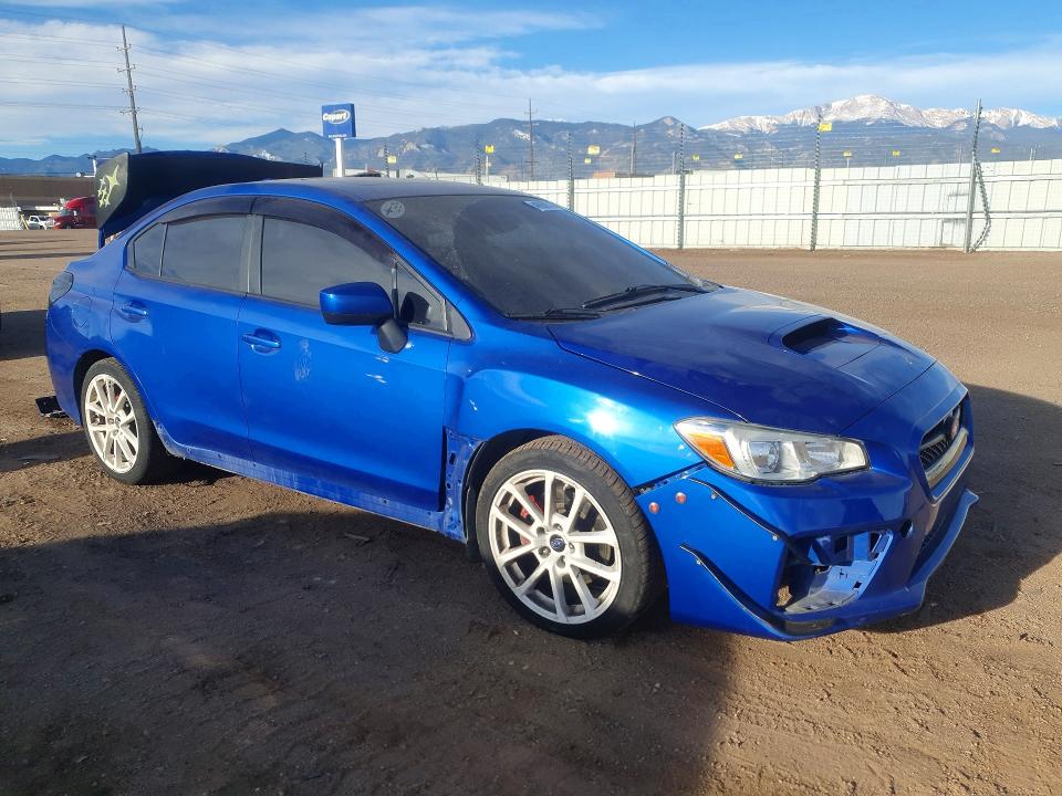 Продажа на аукционе авто 2016 Subaru Wrx, vin: JF1VA1E65G9811245, номер лота: 46650576