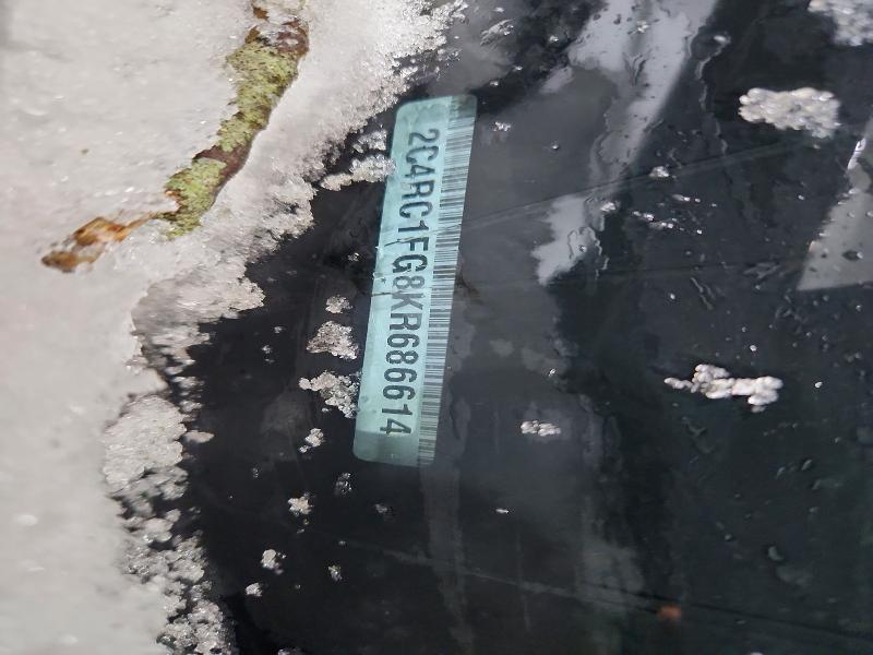 2019 Chrysler Pacifica მანქანა იყიდება აუქციონზე, vin: 2C4RC1FG8KR686614, აუქციონის ნომერი: 41774666