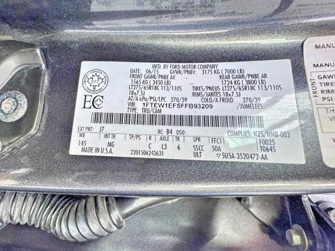 45569356 :رقم المزاد ، 1FTEW1EF5FFB93209 vin ، 2015 Ford F150 مزاد بيع