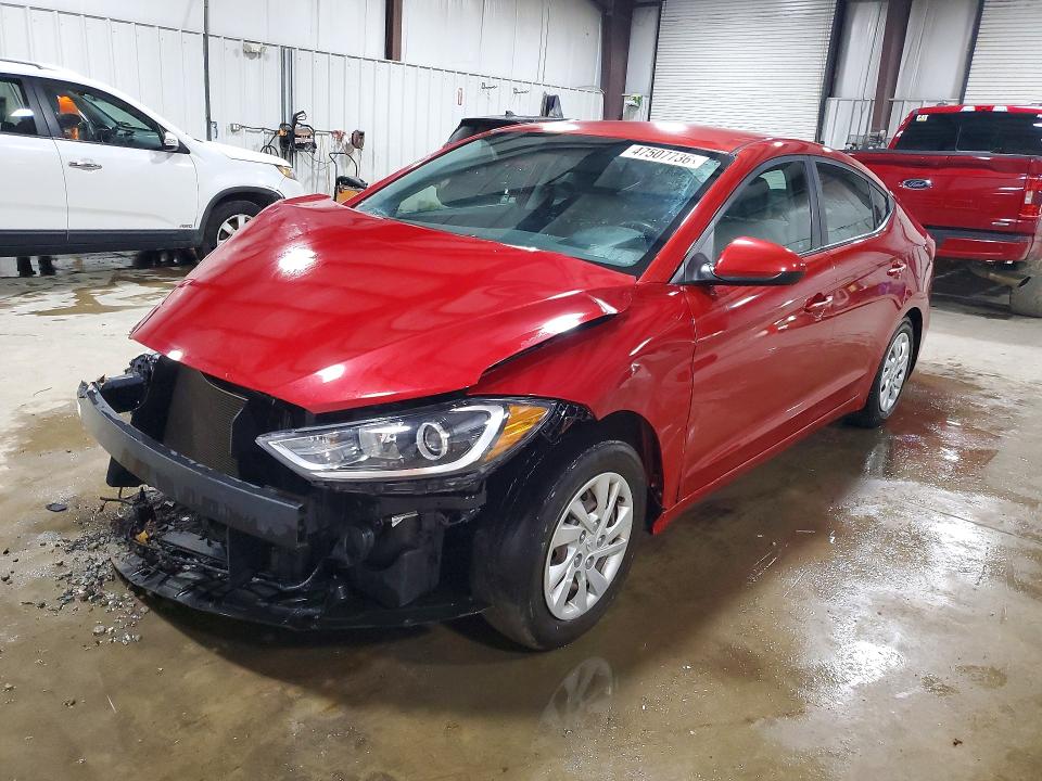 47507736 :رقم المزاد ، 5NPD74LF8HH116257 vin ، 2017 Hyundai Elantra مزاد بيع