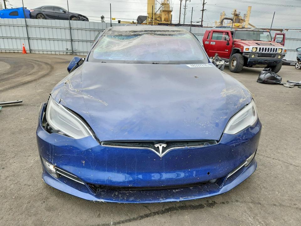2018 Tesla Model S მანქანა იყიდება აუქციონზე, vin: 5YJSA1E22JF248386, აუქციონის ნომერი: 48337216