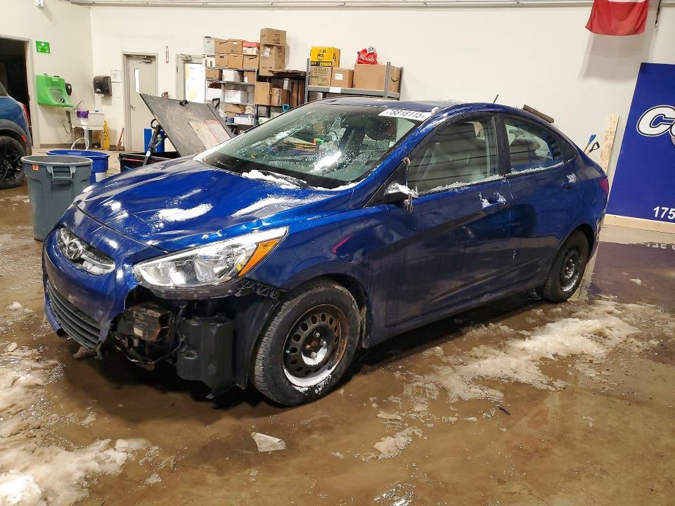 Aukcja sprzedaży 2017 Hyundai Accent, vin: KMHCT4AE8HU184545, numer aukcji: 78818115