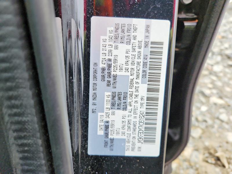 47806446 :رقم المزاد ، JM3KFBDM7K0616241 vin ، 2019 Mazda Cx-5 مزاد بيع