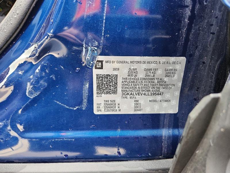 Продажа на аукционе авто 2020 Gmc Terrain, vin: 3GKALVE4LL, номер лота: 41642486