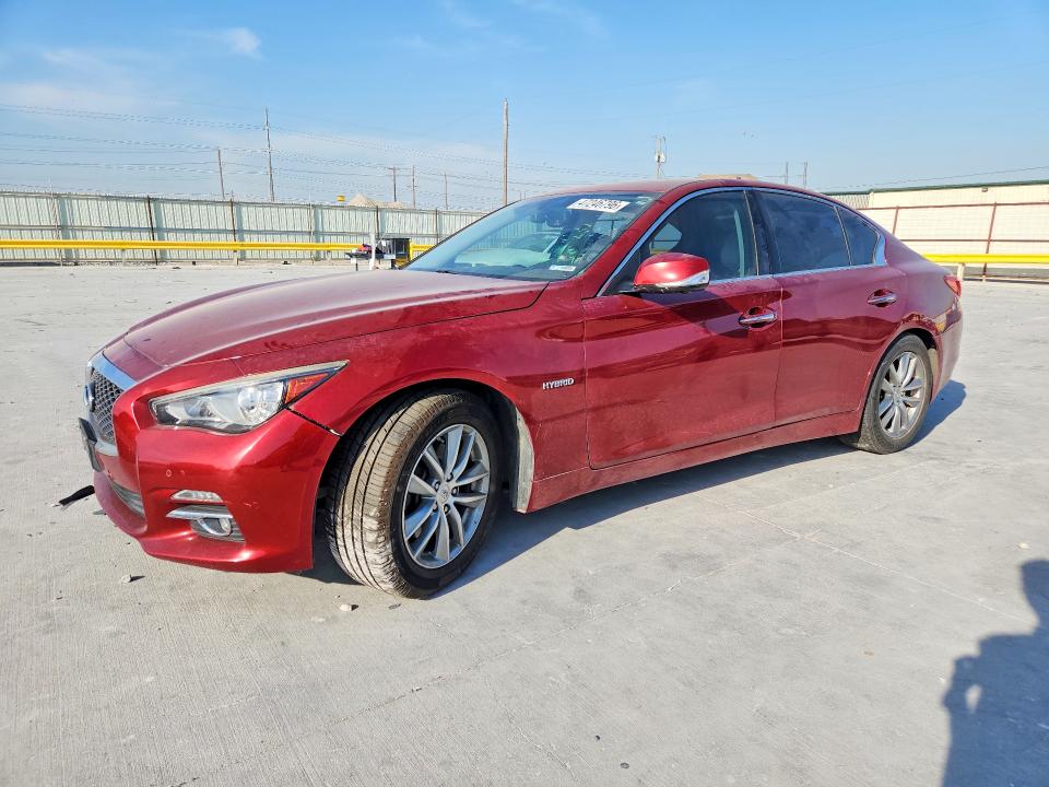 Aukcja sprzedaży 2014 Infiniti Q50 Hybrid, vin: JN1AV7ARXEM700140, numer aukcji: 47246796