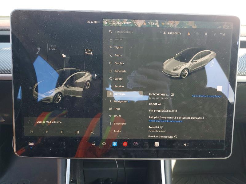 Aukcja sprzedaży 2018 Tesla Model 3, vin: 5YJ3E1EA2JF048513, numer aukcji: 46394156