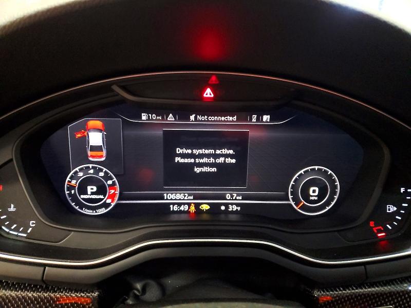 2019 Audi S4 მანქანა იყიდება აუქციონზე, vin: WAUB4AF45KA003760, აუქციონის ნომერი: 78317025