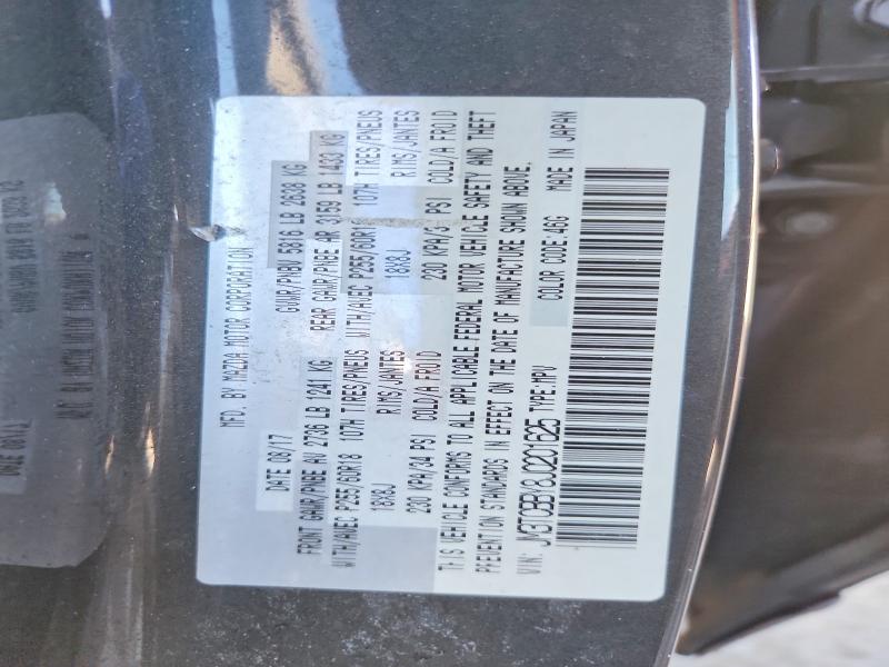 Продажа на аукционе авто 2018 Mazda Cx-9, vin: JM3TCBBY8J0201625, номер лота: 45446426