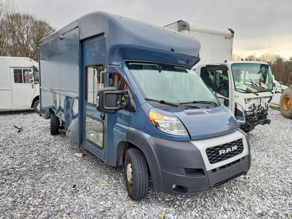 47024896 :رقم المزاد ، 3C7WRVMG1NE121349 vin ، 2022 Ram Promaster 3500 مزاد بيع