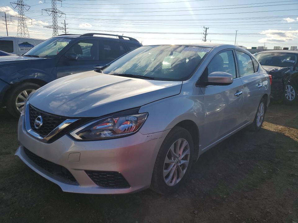 Auction sale of the 2019 Nissan Sentra, vin: 3N1AB7AP1KL603146, lot number: 46219516