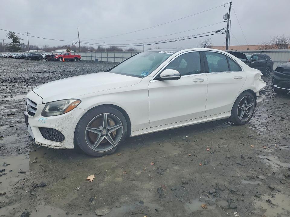 Продажа на аукционе авто 2016 Mercedes-benz C, vin: WDDWF4KB1GR140763, номер лота: 46885546