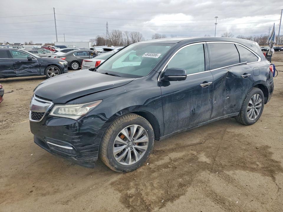 2014 Acura Mdx მანქანა იყიდება აუქციონზე, vin: 5FRYD3H47EB003775, აუქციონის ნომერი: 46465086