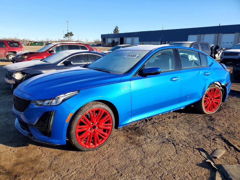 2024 Cadillac Ct5-v მანქანა იყიდება აუქციონზე, vin: 1G6DR5RW8R0132211, აუქციონის ნომერი: 79546465