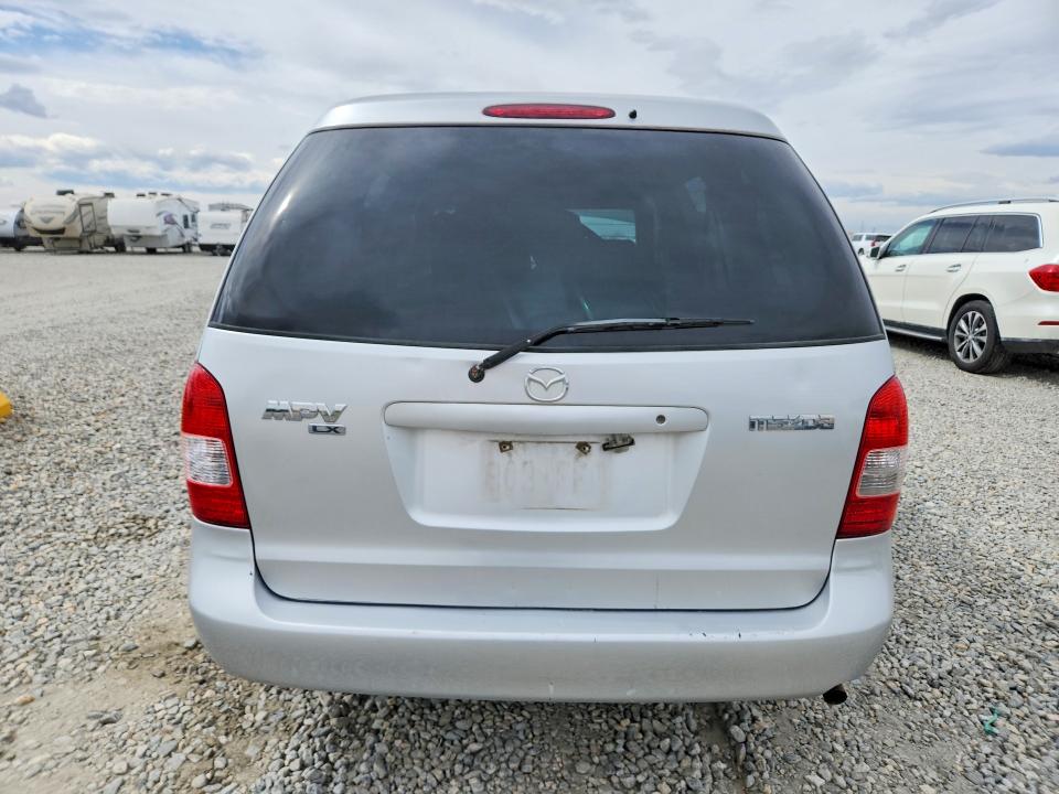 2001 Mazda Mpv მანქანა იყიდება აუქციონზე, vin: JM3LW28Y710199168, აუქციონის ნომერი: 47189146