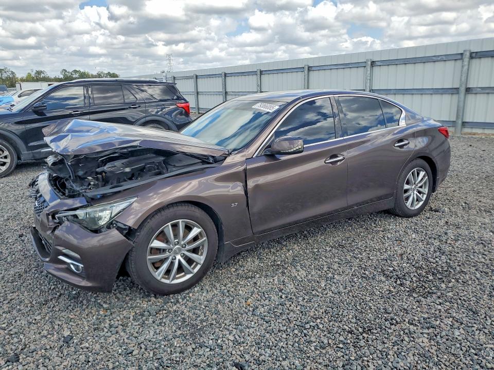 79366085 :رقم المزاد ، JN1BV7AP3FM333828 vin ، 2015 Infiniti Q50 مزاد بيع