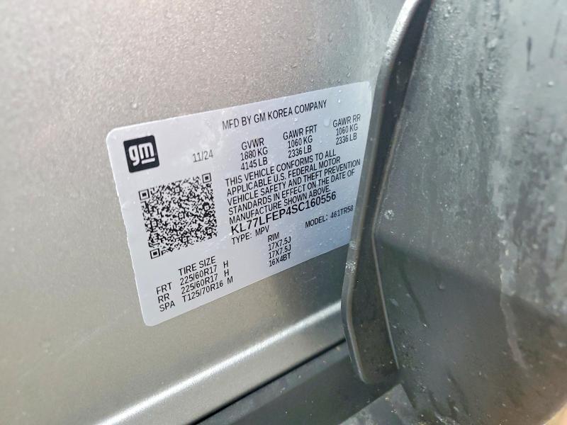 Продаж на аукціоні авто 2025 Chevrolet Trax, vin: KL77LFEP4SC160556, номер лоту: 41755326