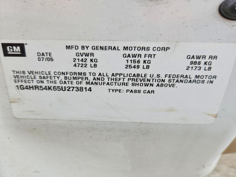Продаж на аукціоні авто 2005 Buick Lesabre, vin: 1G4HR54K65U273814, номер лоту: 46321486
