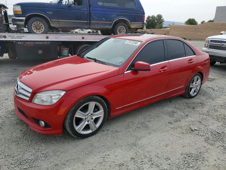 Auction sale of the 2010 Mercedes-benz C, vin: WDDGF5EB2AR109986, lot number: 47973396