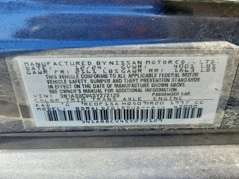 Продаж на аукціоні авто 2025 Nissan Sentra, vin: 3N1AB8CV4SY272129, номер лоту: 46322796
