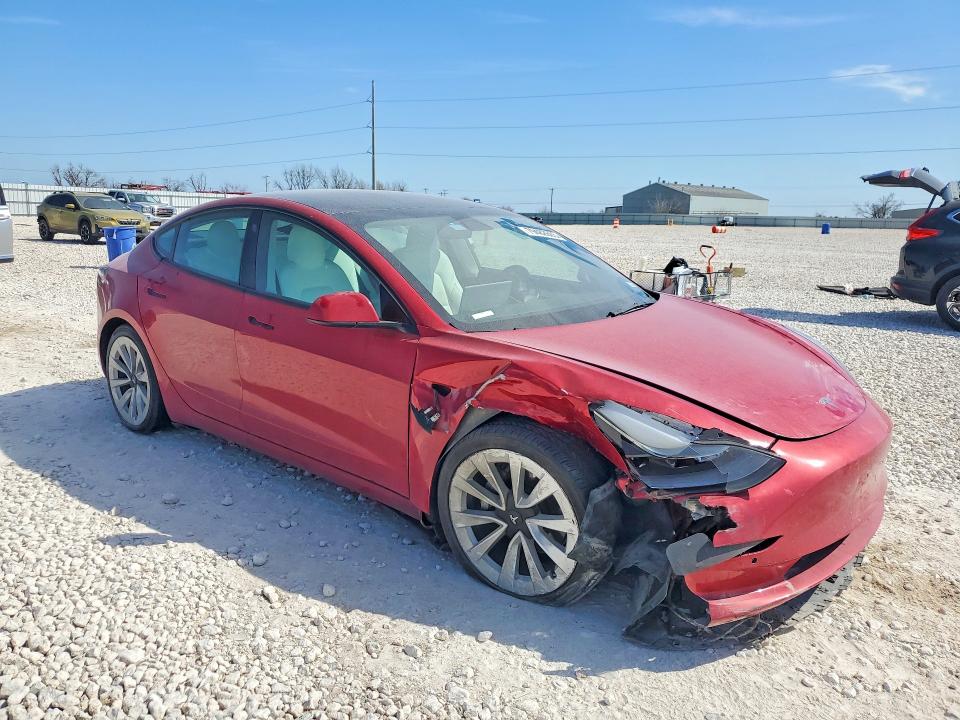 Продажа на аукционе авто 2022 Tesla Model 3, vin: 5YJ3E1EB5NF171270, номер лота: 79482685