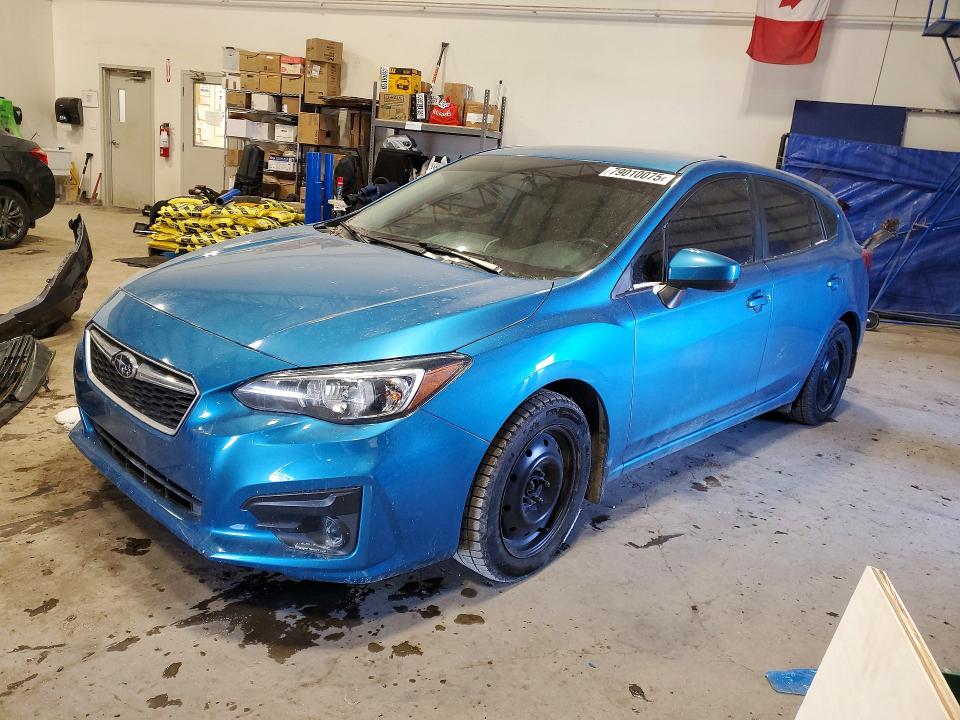 79010075 :رقم المزاد ، 4S3GTAC64K3709611 vin ، 2019 Subaru Impreza مزاد بيع