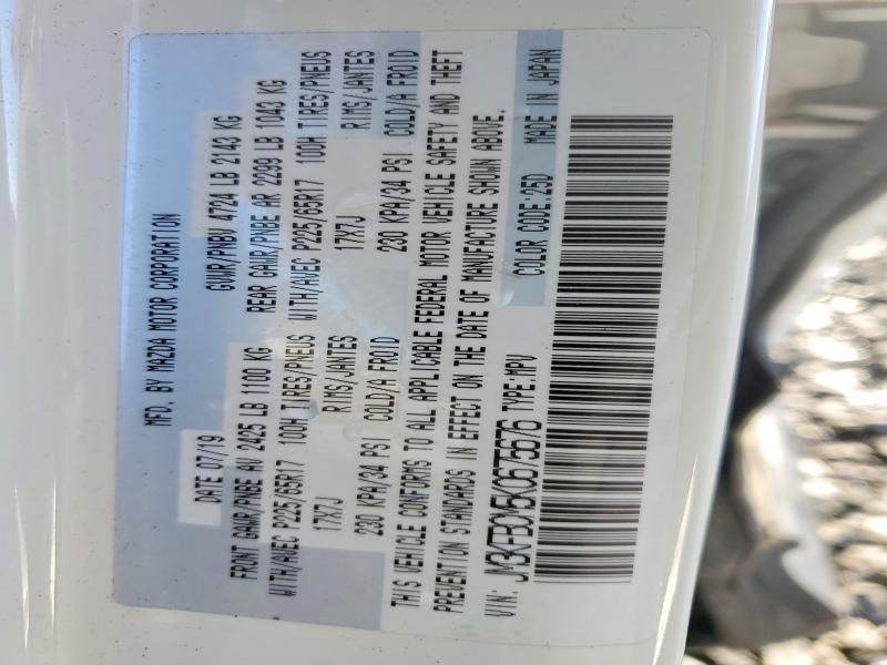 47550486 :رقم المزاد ، JM3KFBCM5K0675676 vin ، 2019 Mazda Cx-5 مزاد بيع