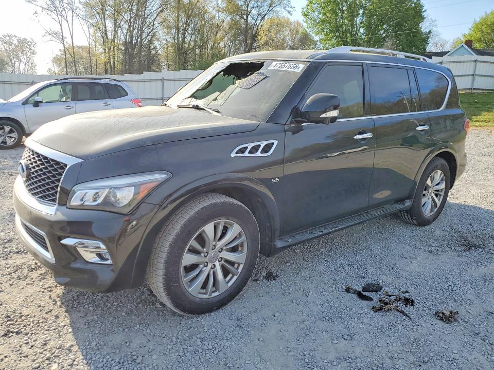 47557656 :رقم المزاد ، JN8AZ2NF2H9643531 vin ، 2017 Infiniti Qx80 مزاد بيع
