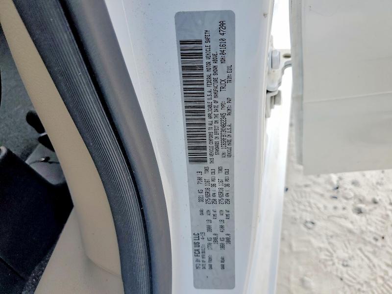 47740636 :رقم المزاد ، 1C6SRFBT3KN822345 vin ، 2019 Ram 1500 مزاد بيع