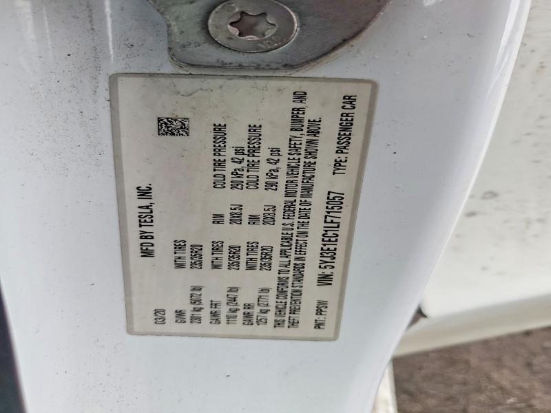 Aukcja sprzedaży 2020 Tesla Model 3, vin: 5YJ3E1EC1LF715057, numer aukcji: 41785546